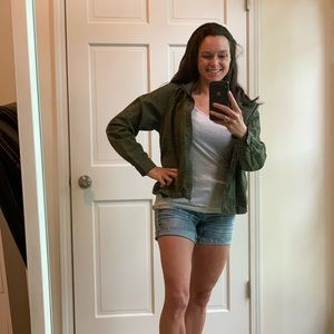 Full tilt army green coat